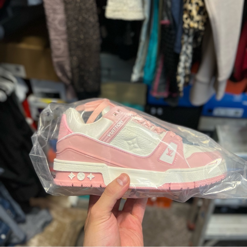 Pink Rose Louis Vuitton Trainer